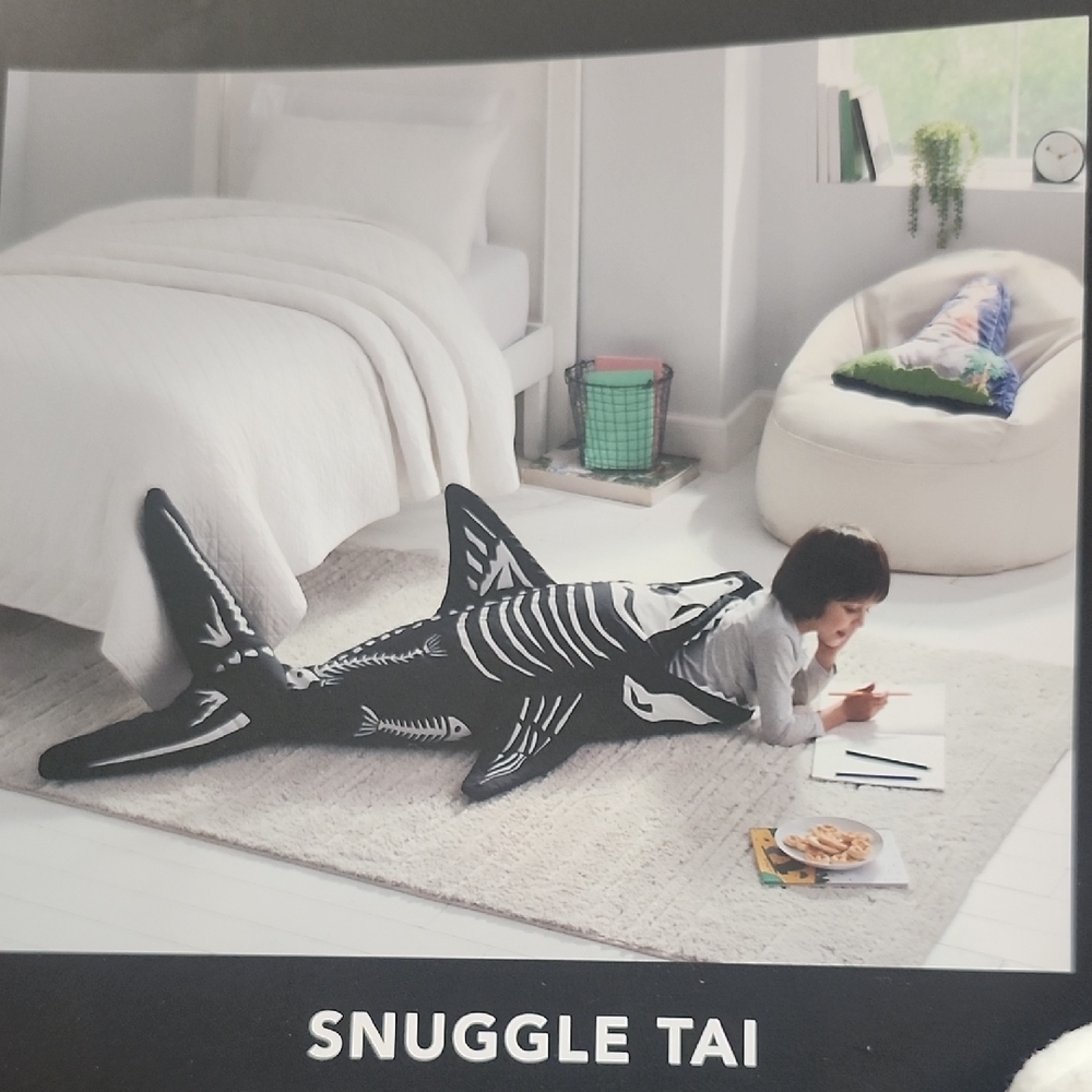 Shark Snuggle Tail Blanket